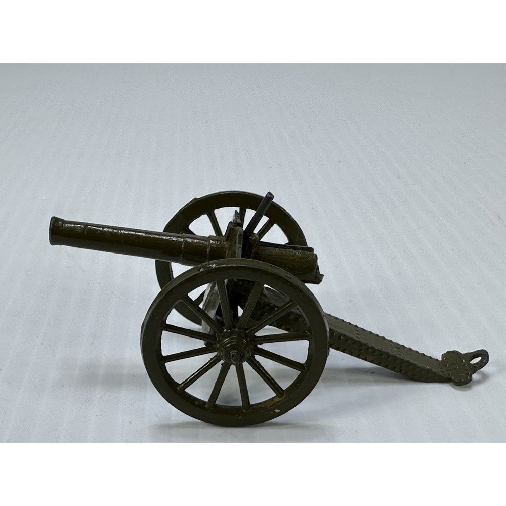 VINTAGE Britains 1263 Royal Artillery Gun  Made In England Green‎